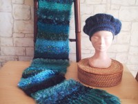 Echarpe Bleue